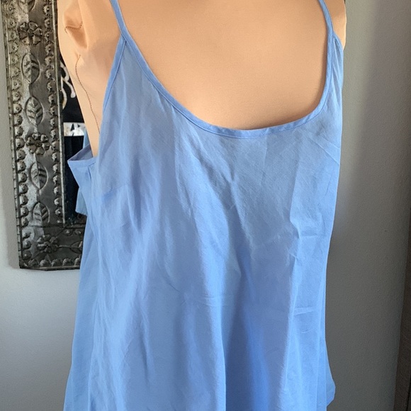 SOFT SURROUNDINGS ADJUSTABLE TANK BLOUSE. COTTON NWOT SIZE MEDIUM - Picture 2 of 5